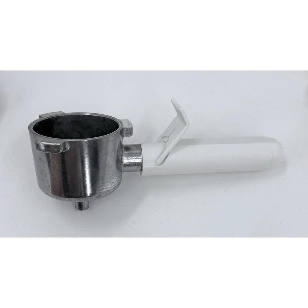 Krups 963 Espresso Mini 4-Cup Cappuccino Machine White Electric Complete & Clean